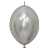 12 inch SEMPERTEX LINK-O-LOON - REFLEX SILVER