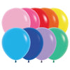 Sempertex 18 inch SEMPERTEX FASHION ASSORTMENT Latex Balloons 55000-B