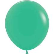 Sempertex 18 inch SEMPERTEX FASHION GREEN Latex Balloons 55004-B