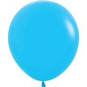 Sempertex 18 inch SEMPERTEX FASHION BLUE Latex Balloons 55006-B