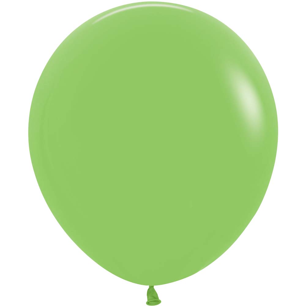 Sempertex 18 inch SEMPERTEX DELUXE KEY LIME GREEN Latex Balloons 55025-B