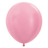 Sempertex 18 inch SEMPERTEX PEARL PINK Latex Balloons 55062-B