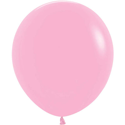Sempertex 18 inch SEMPERTEX FASHION BUBBLE GUM PINK Latex Balloons 55074-B