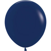 Sempertex 18 inch SEMPERTEX FASHION NAVY Latex Balloons 55170-B