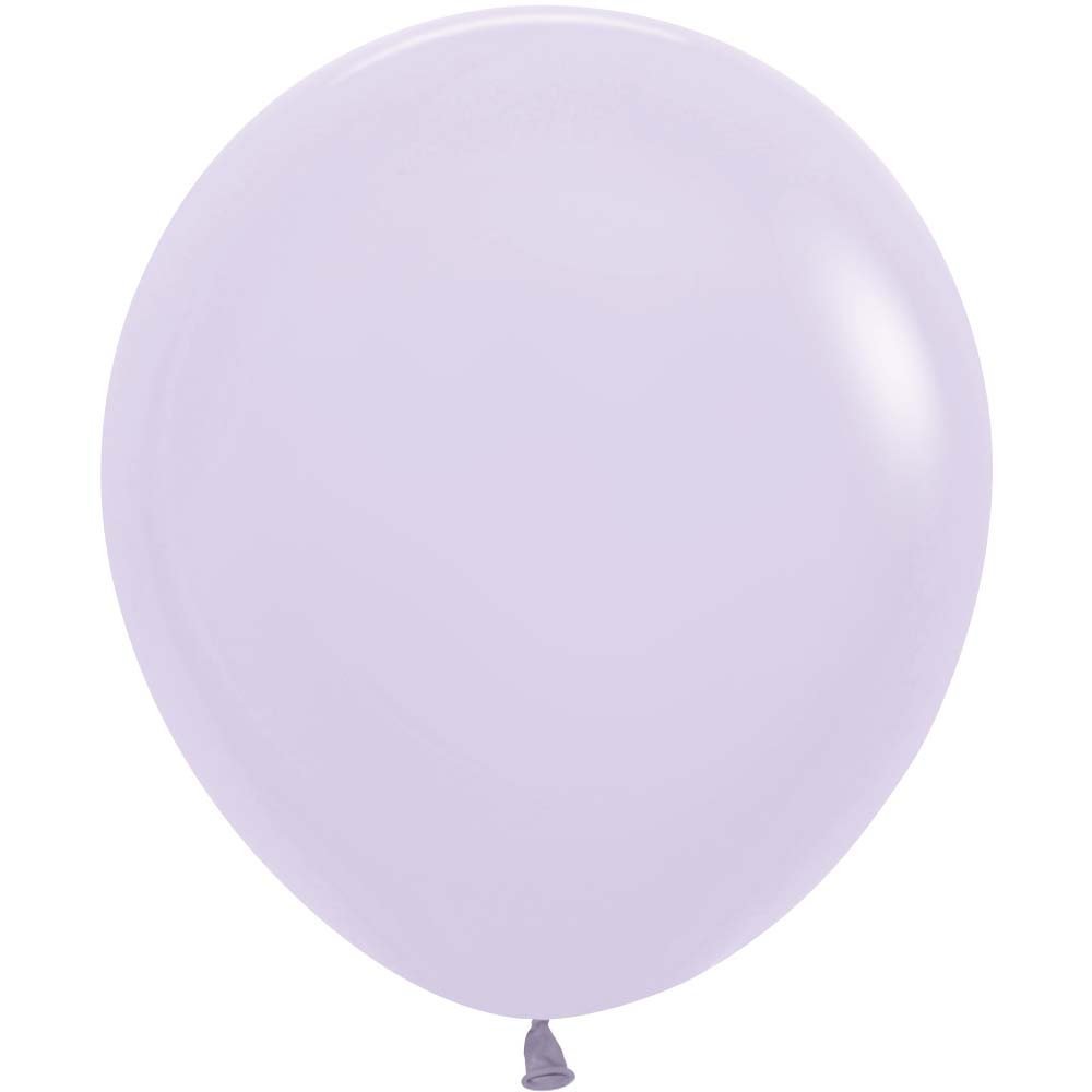 18 Inch Sempertex Pastel Matte Lilac Latex Balloons 55178