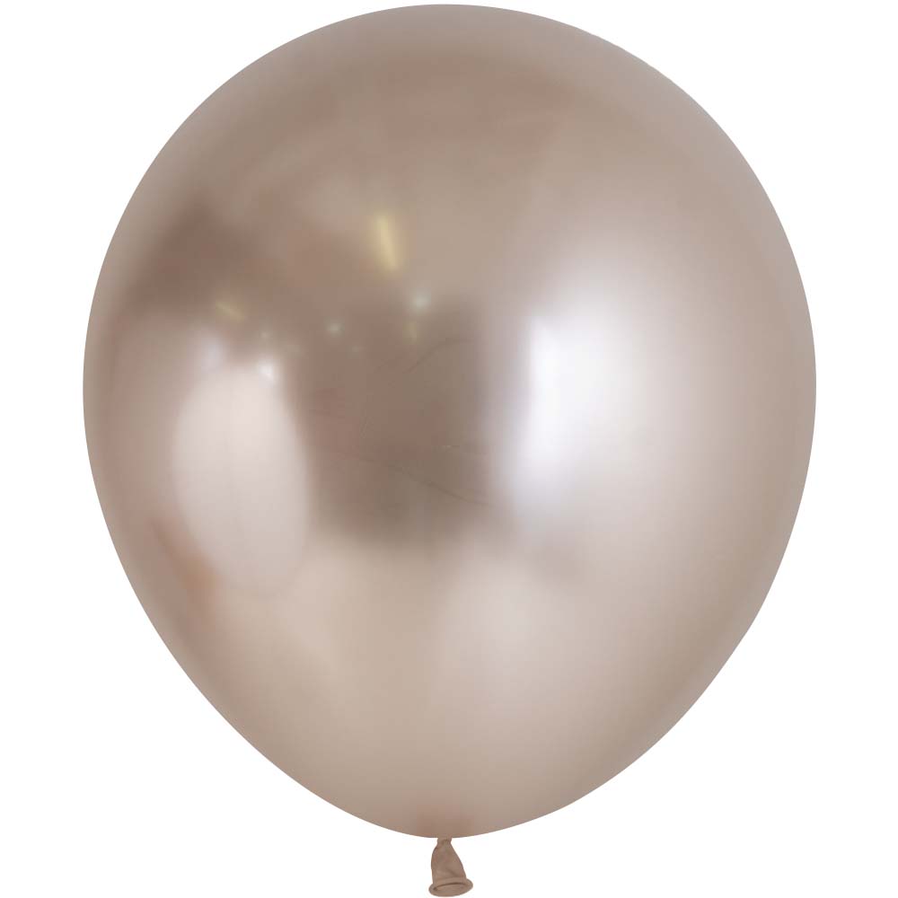 Sempertex 18 inch SEMPERTEX REFLEX CHAMPAGNE Latex Balloons 55426-B