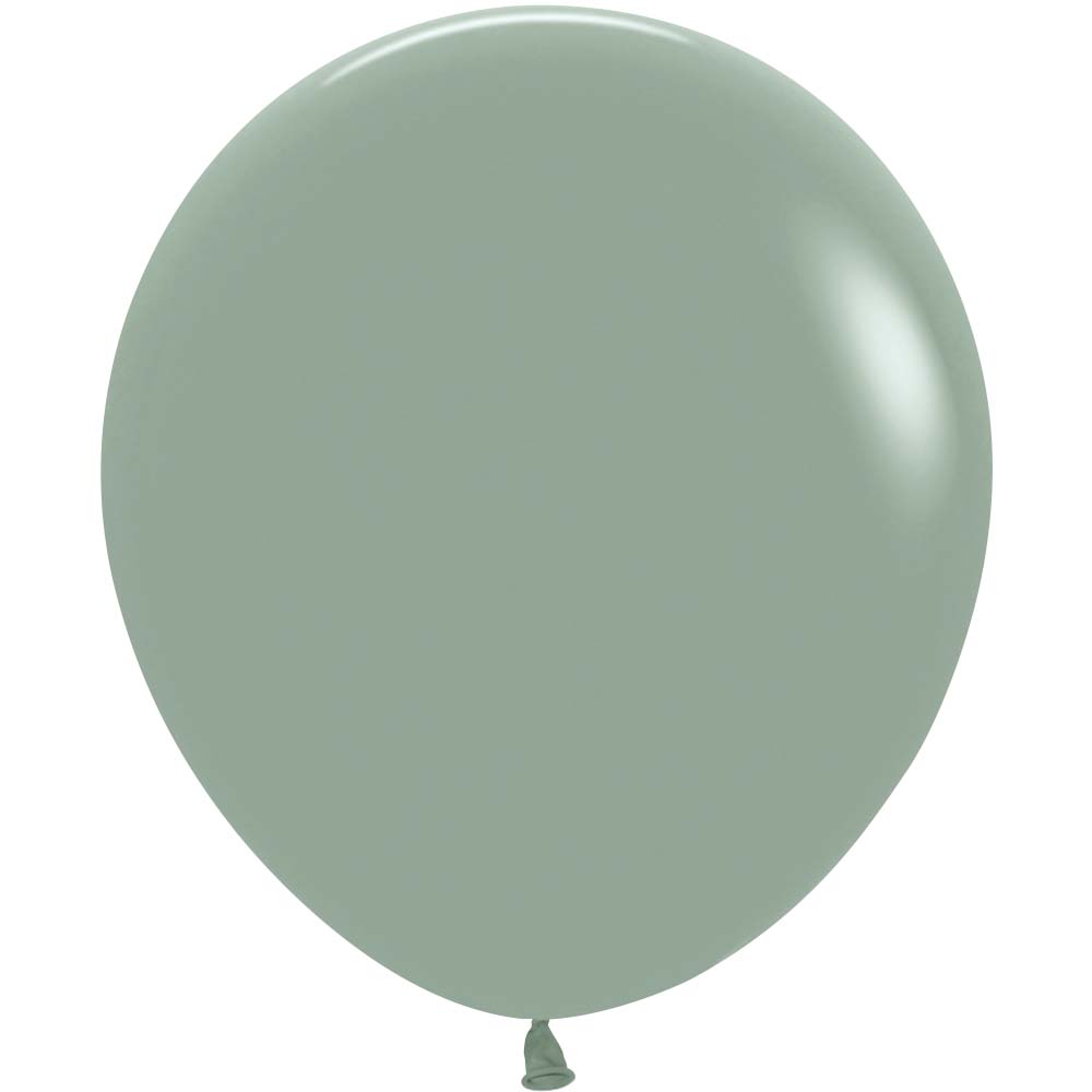 Sempertex 18 inch SEMPERTEX PASTEL DUSK LAUREL GREEN Latex Balloons 55509-B