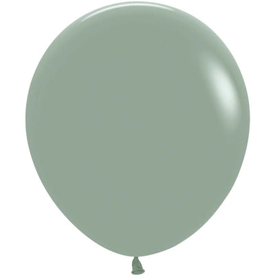 Sempertex 18 inch SEMPERTEX PASTEL DUSK LAUREL GREEN Latex Balloons 55509-B