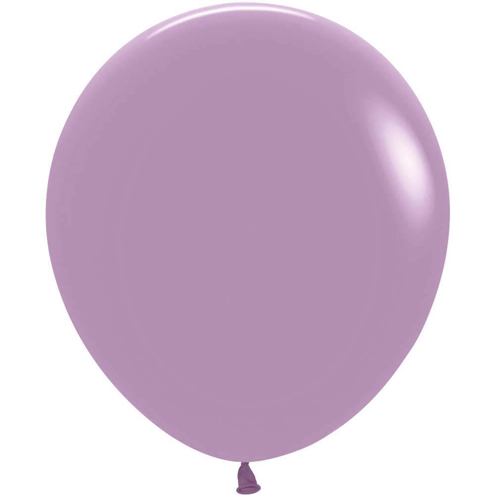 18 Inch Pastel Dusk Lavender Latex Balloons 55511