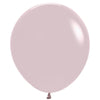 Sempertex 18 inch SEMPERTEX PASTEL DUSK ROSE Latex Balloons 55515-B