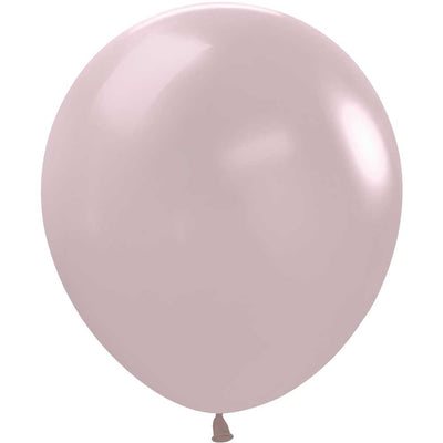 Sempertex 18 inch SEMPERTEX PASTEL DUSK ROSE Latex Balloons 55515-B