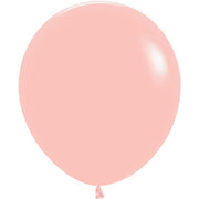 Sempertex 18 inch SEMPERTEX PASTEL MATTE MELON Latex Balloons 55519-B