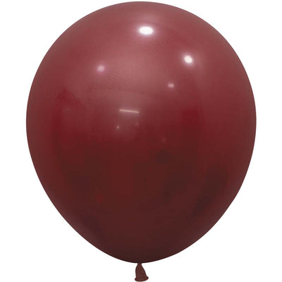 Sempertex 18 inch SEMPERTEX DELUXE MERLOT Latex Balloons 55520-B