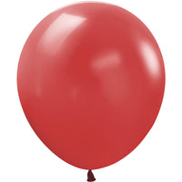 Sempertex 18 inch SEMPERTEX DELUXE IMPERIAL RED Latex Balloons 55525-B