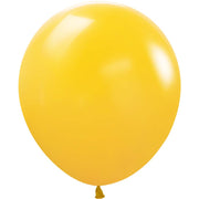 Sempertex 18 inch SEMPERTEX DELUXE HONEY YELLOW Latex Balloons 55526-B
