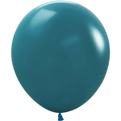 Sempertex 18 inch SEMPERTEX DELUXE DEEP TEAL Latex Balloons 55529-B
