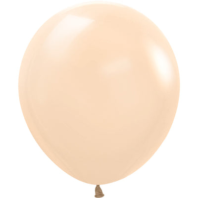 Sempertex 18 inch SEMPERTEX PASTEL MATTE MALIBU PEACH Latex Balloons 55531-B