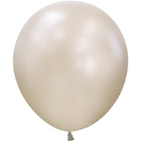 Sempertex 18 inch SEMPERTEX SILK CREAM PEARL Latex Balloons 55532-B