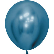 Sempertex 18 inch SEMPERTEX REFLEX BLUE Latex Balloons 55843-B