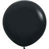 Sempertex 36 inch SEMPERTEX DELUXE BLACK Latex Balloons 56014P2-B