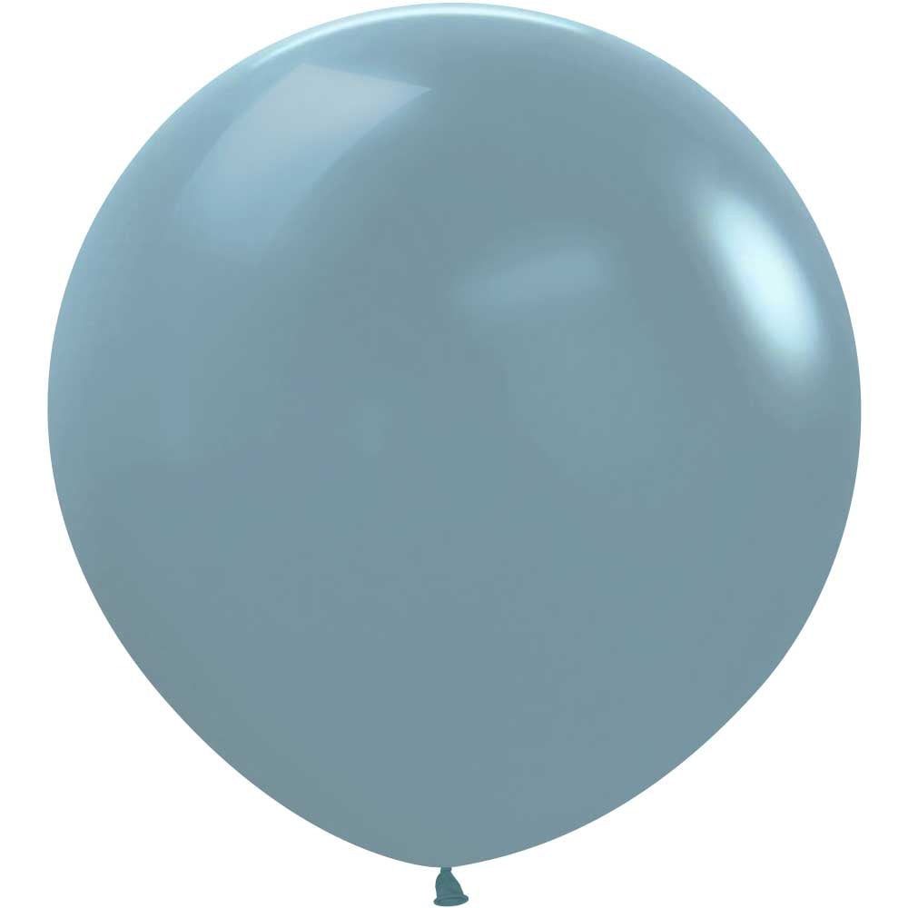 Sempertex 36 inch SEMPERTEX PASTEL DUSK BLUE Latex Balloons 56107P2-B