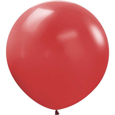 Sempertex 36 inch SEMPERTEX DELUXE IMPERIAL RED Latex Balloons 56125P2-B