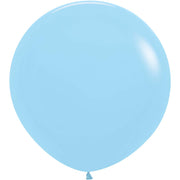 Sempertex 36 inch SEMPERTEX PASTEL MATTE BLUE Latex Balloons 56177P2-B
