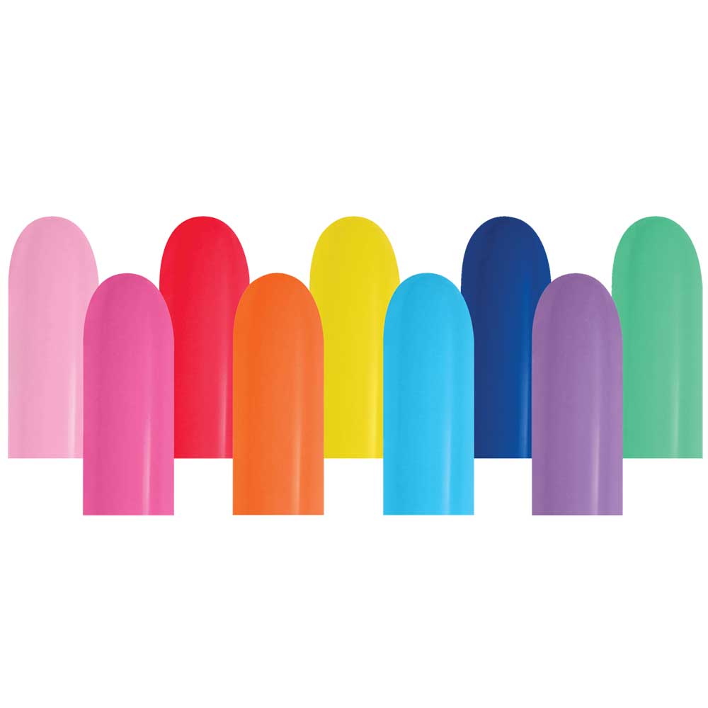 Sempertex 360S SEMPERTEX FASHION ASSORTMENT Entertainer Balloons 57800-B