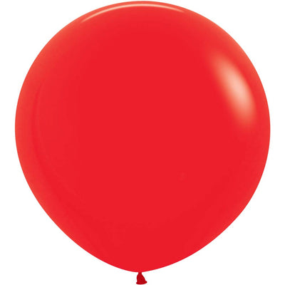 Sempertex 24 inch SEMPERTEX FASHION RED Latex Balloons 59012-B