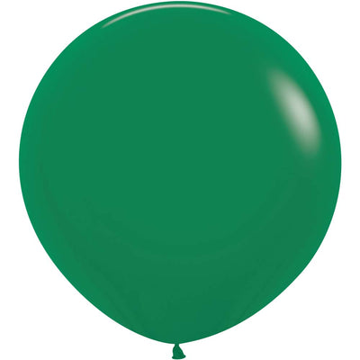 Sempertex 24 inch SEMPERTEX FASHION FOREST GREEN Latex Balloons 59024-B