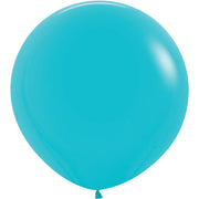 Sempertex 24 inch SEMPERTEX DELUXE TURQUOISE BLUE Latex Balloons 59031-B