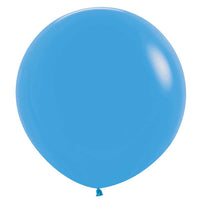 Sempertex 24 inch SEMPERTEX NEON BLUE Latex Balloons 59054-B
