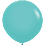 Sempertex 24 inch SEMPERTEX FASHION ROBIN'S EGG BLUE Latex Balloons 59097-B