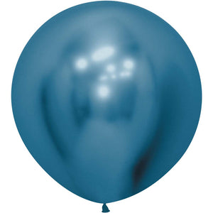 Sempertex 24 inch SEMPERTEX REFLEX BLUE Latex Balloons 59143-B
