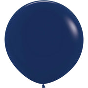 Sempertex 24 inch SEMPERTEX FASHION NAVY BLUE Latex Balloons 59170-B