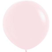Sempertex 24 inch SEMPERTEX PASTEL MATTE PINK Latex Balloons 59174-B