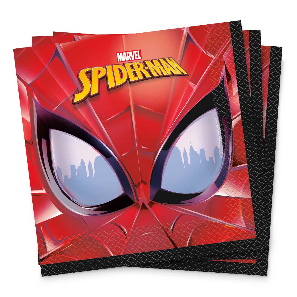 SPIDER-MAN LUNCHEON NAPKINS (16 PK)