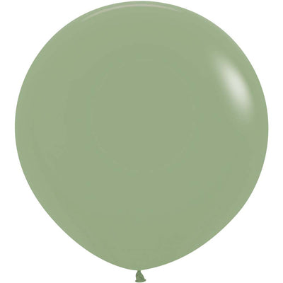 Sempertex 24 inch SEMPERTEX DELUXE EUCALYPTUS GREEN Latex Balloons 59360-B