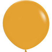 Sempertex 24 inch SEMPERTEX DELUXE MUSTARD Latex Balloons 59369-B