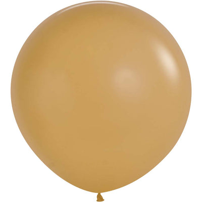 Sempertex 24 inch SEMPERTEX DELUXE LATTE Latex Balloons 59428-B