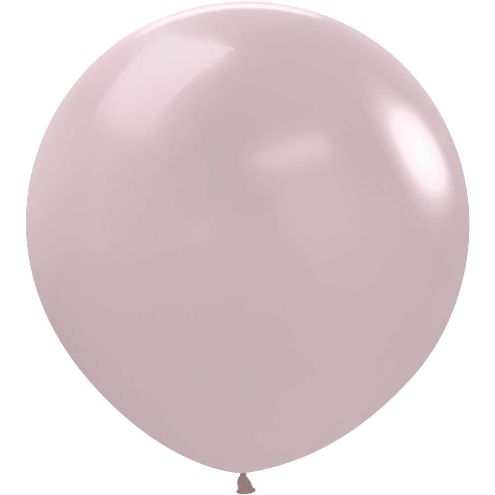 Sempertex 24 inch SEMPERTEX PASTEL DUSK ROSE Latex Balloons 59515-B