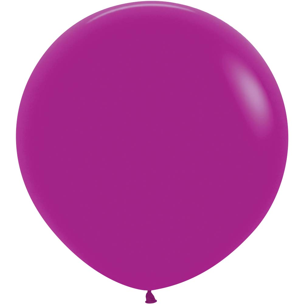 24 Inch Sempertex Deluxe Purple Orchid Latex Balloons 59516