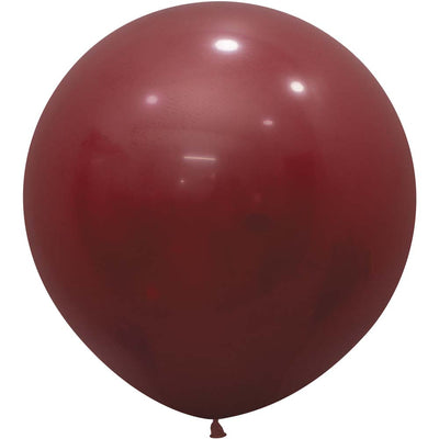 Sempertex 24 inch SEMPERTEX DELUXE MERLOT Latex Balloons 59520-B