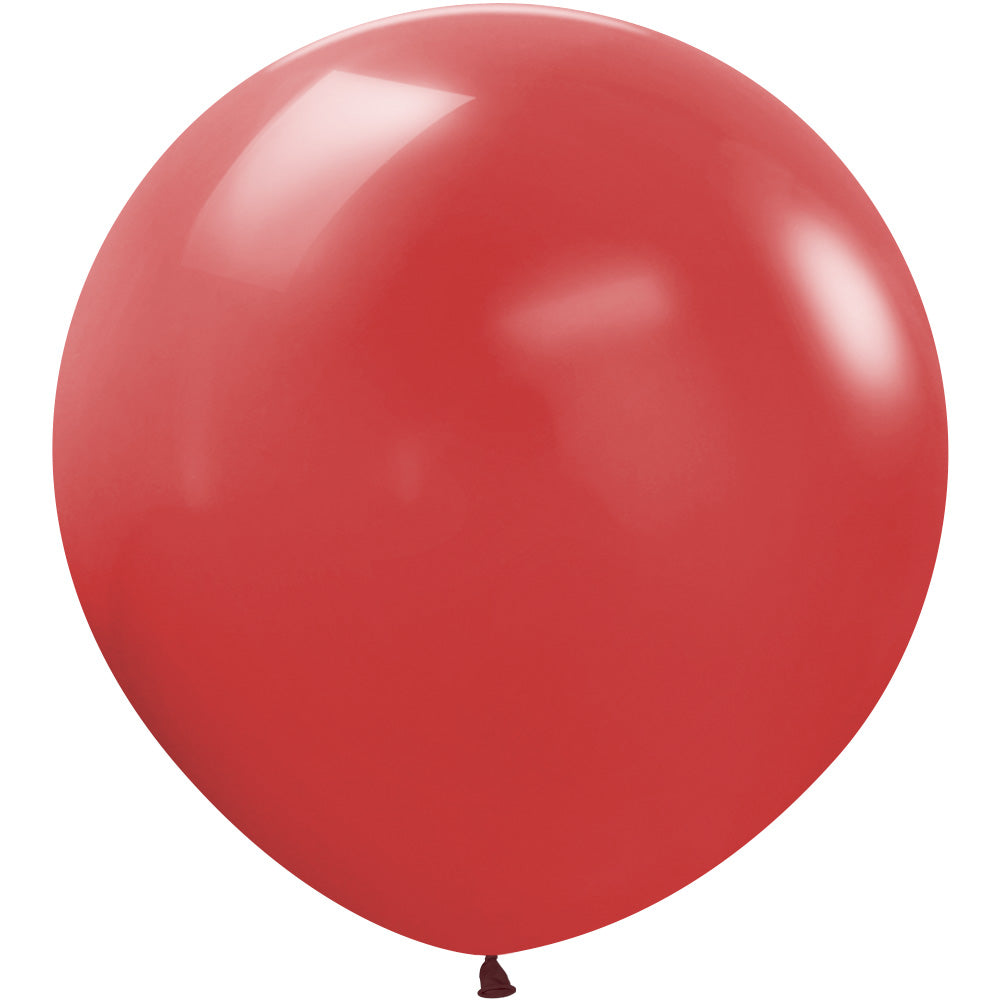 24 Inch Sempertex Deluxe Imperial Red Latex Balloons 59525