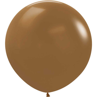 Sempertex 24 inch SEMPERTEX DELUXE MOCHA Latex Balloons 59599-B