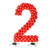 6 foot NUMBER FRAME KIT - NUMBER 2 - LA Balloons