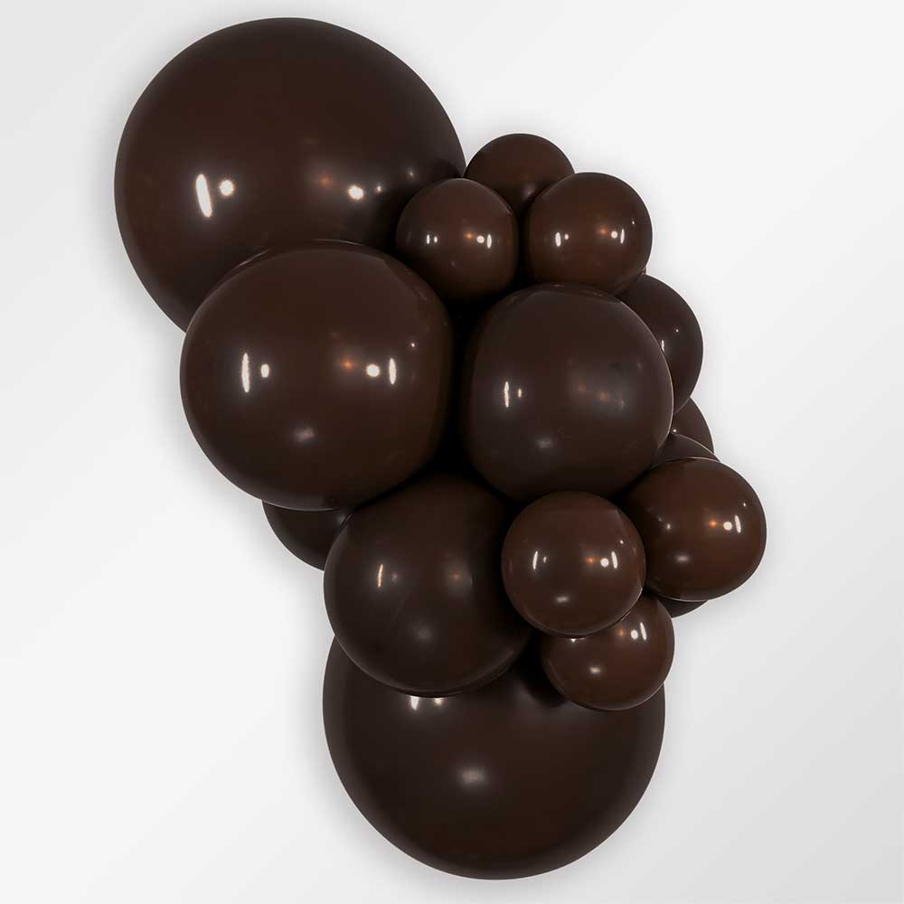 6 inch SEMPERTEX LINK - O - LOON DELUXE CHOCOLATE - LA Balloons