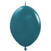 6 inch SEMPERTEX LINK - O - LOON DELUXE DEEP TEAL - LA Balloons
