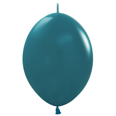 6 inch SEMPERTEX LINK - O - LOON DELUXE DEEP TEAL - LA Balloons
