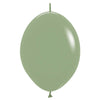 6 inch SEMPERTEX LINK - O - LOON - DELUXE EUCALYPTUS - LA Balloons